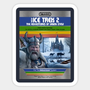 Imagic's Ice Trek 2 - The Adventures of Viking Stew Sticker